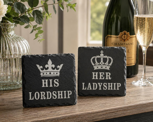 His Lordship & Her Ladyship Crown Design