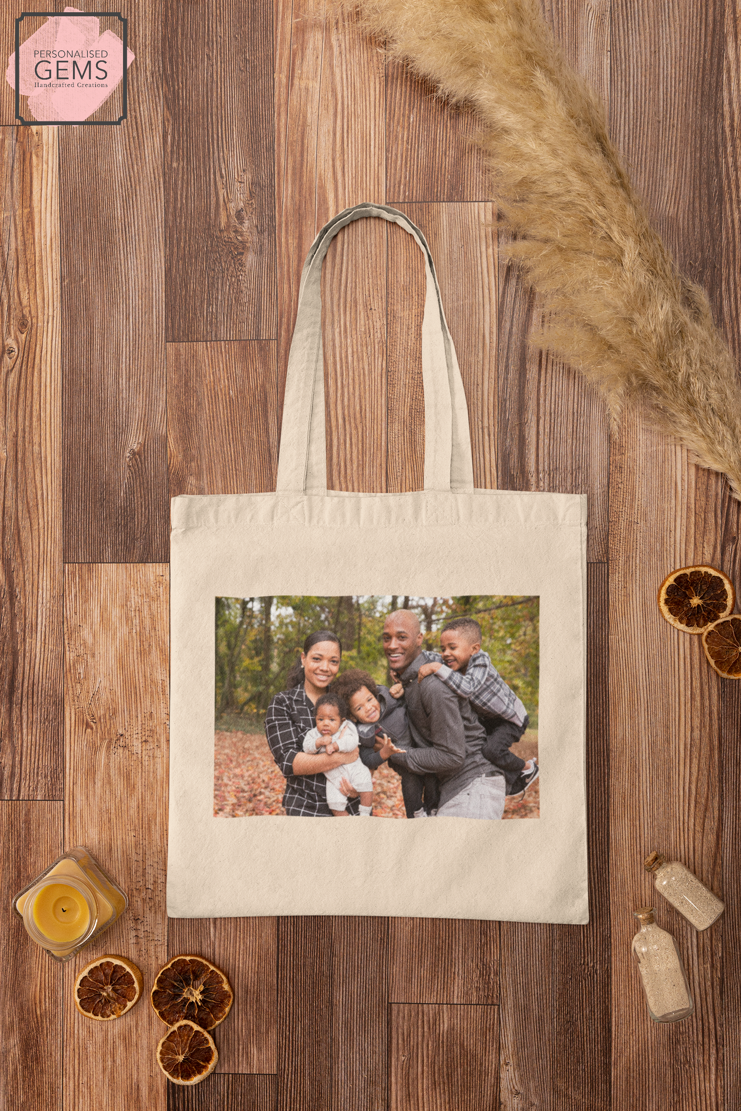 Personalised Tote Bag With Your Photo